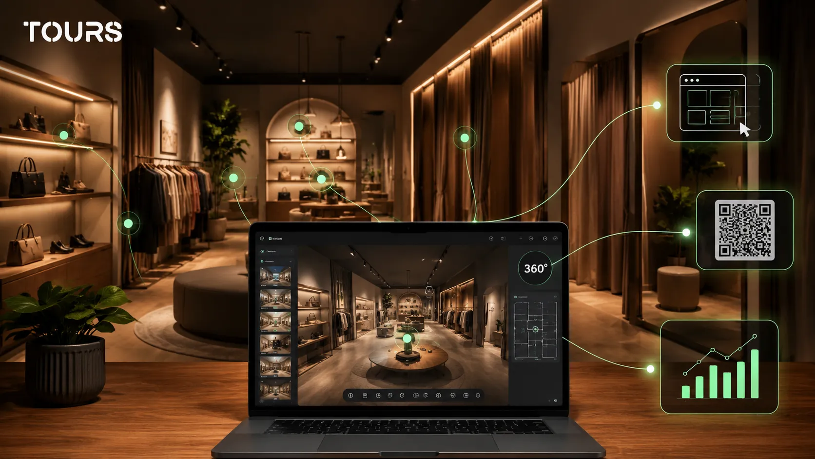 Virtuele rondleiding voor winkels: zo maak je van je ruimte een 360° presentatie