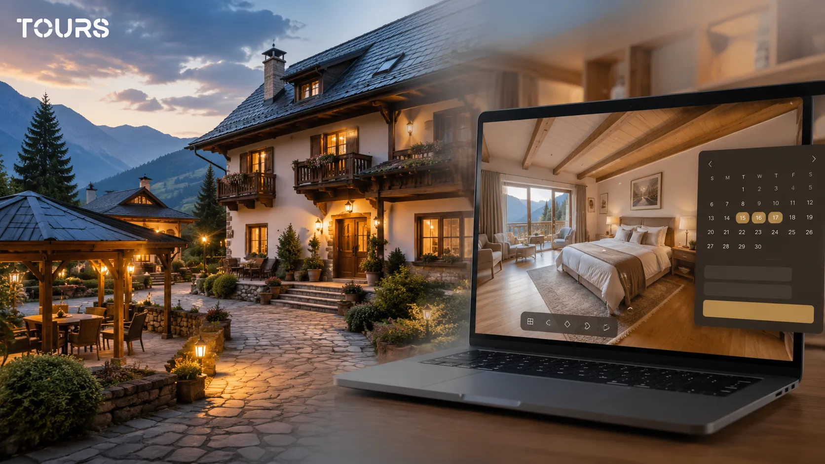 Guesthouse virtual tour: rooms, atmosphere and direct bookings